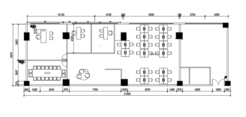 东站西子国际出租-396.7m²-精装修